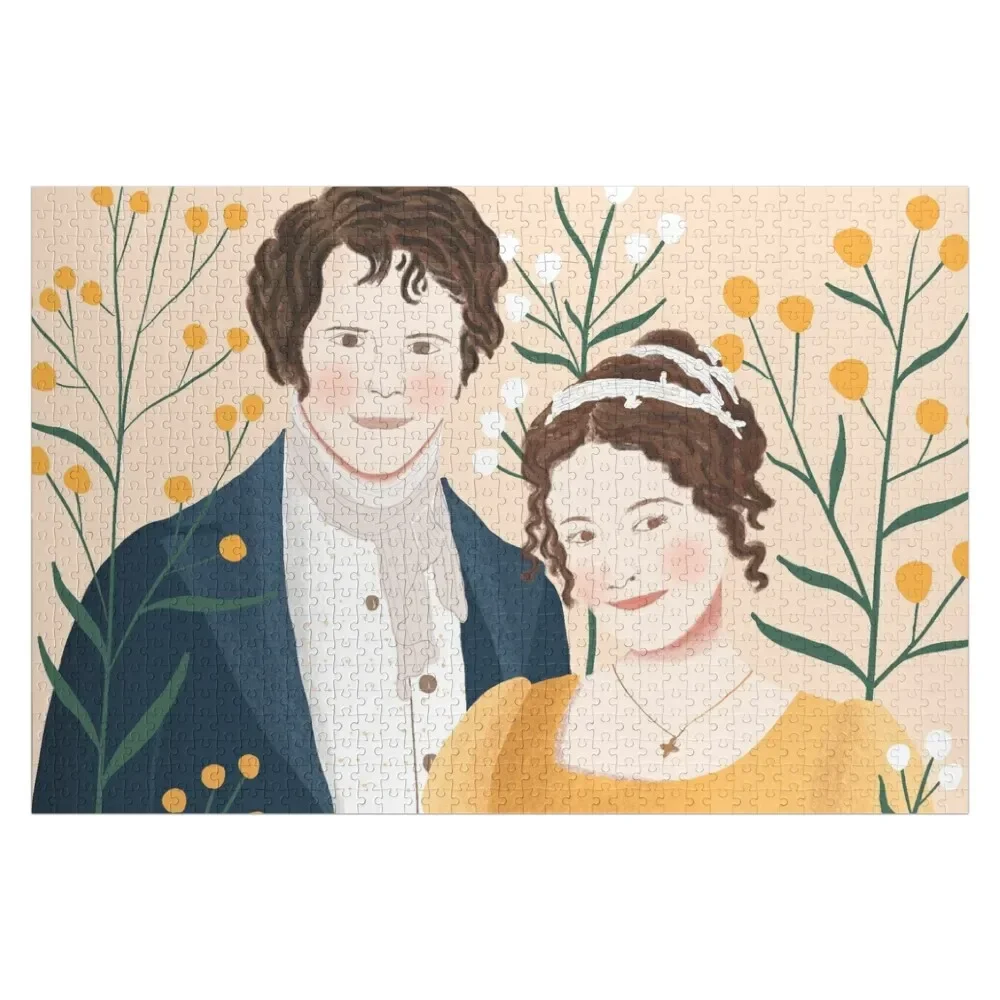 

Pride and Prejudice| Mr. Darcy and Miss Bennet Jane Austen Jigsaw Puzzle Custom Gift Picture Personalize Puzzle