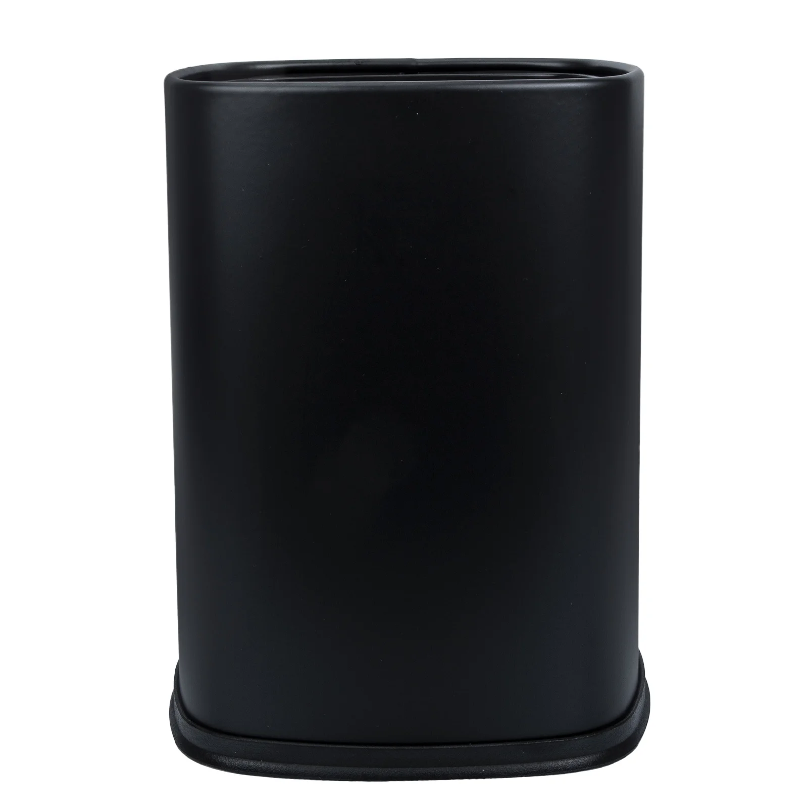 

Stainless Steel Garbage Bin Square Design Lidless Waste Bin Thick Base Non Slip Metal Trash Can for Household Office Use