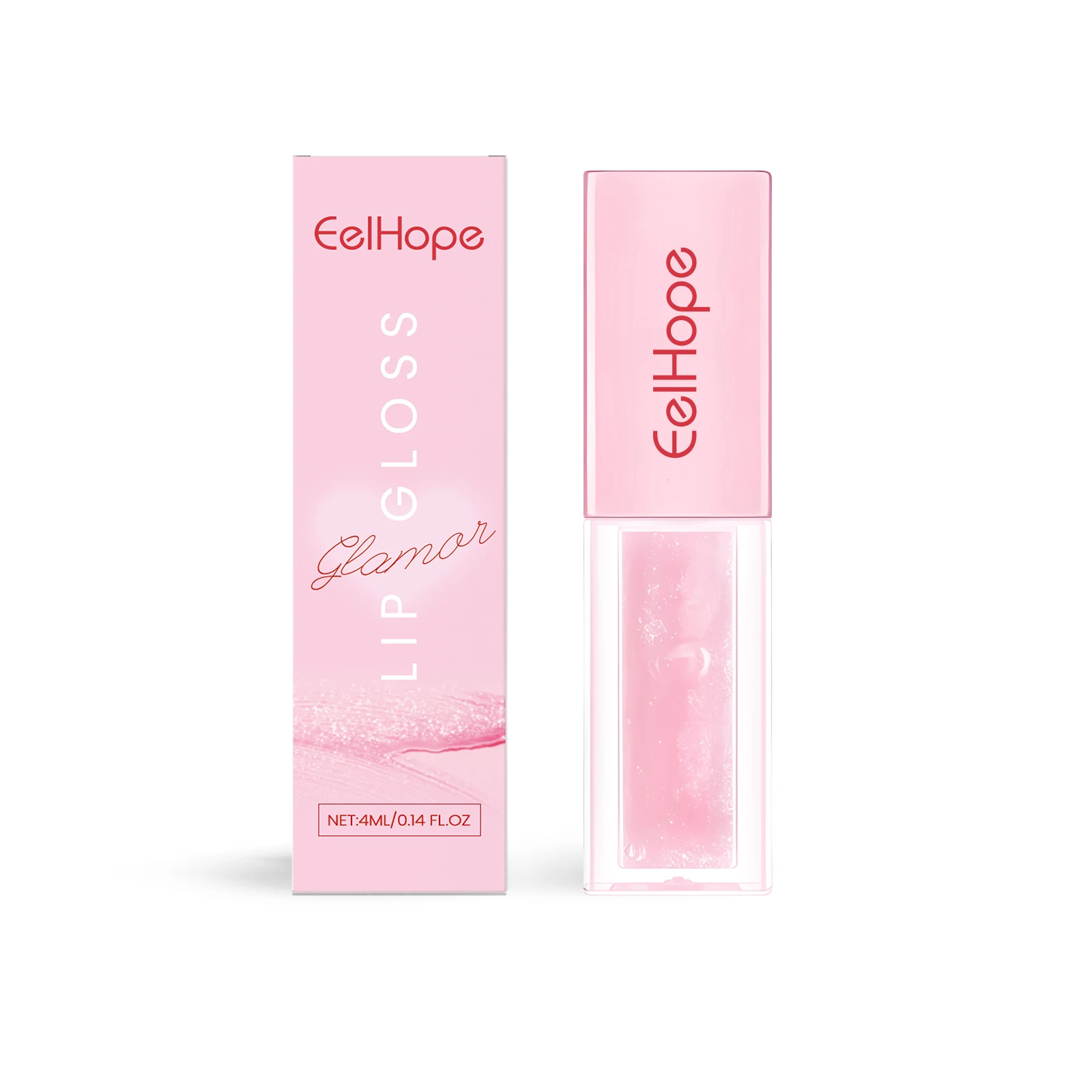 Nourishing Tinted Lip Oil for High-Shine Finish Hydrating Crystal Oil Plumping Moisturizing Long Lasting Non-sticky Care Product