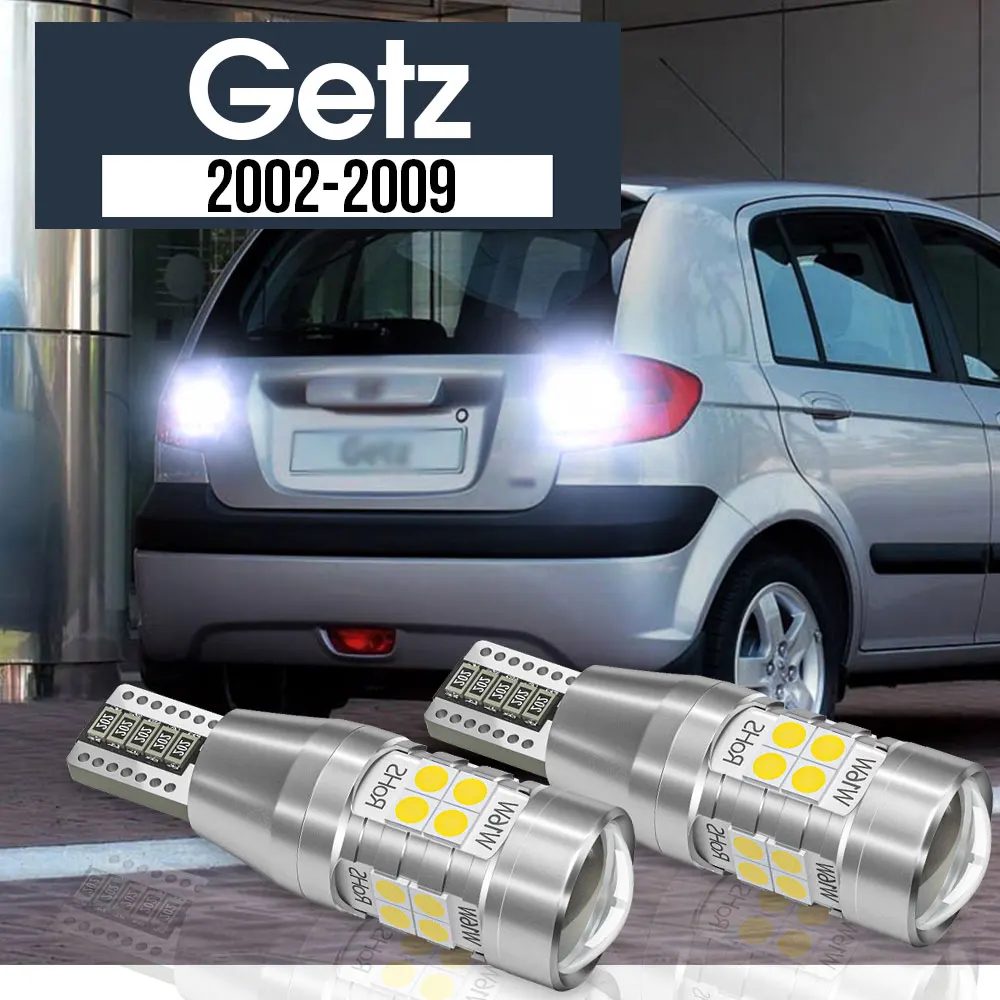 

2pcs LED Backup Light Reverse Lamp Canbus Accessories For Hyundai Getz 2002 2003 2004 2005 2006 2007 2008 2009