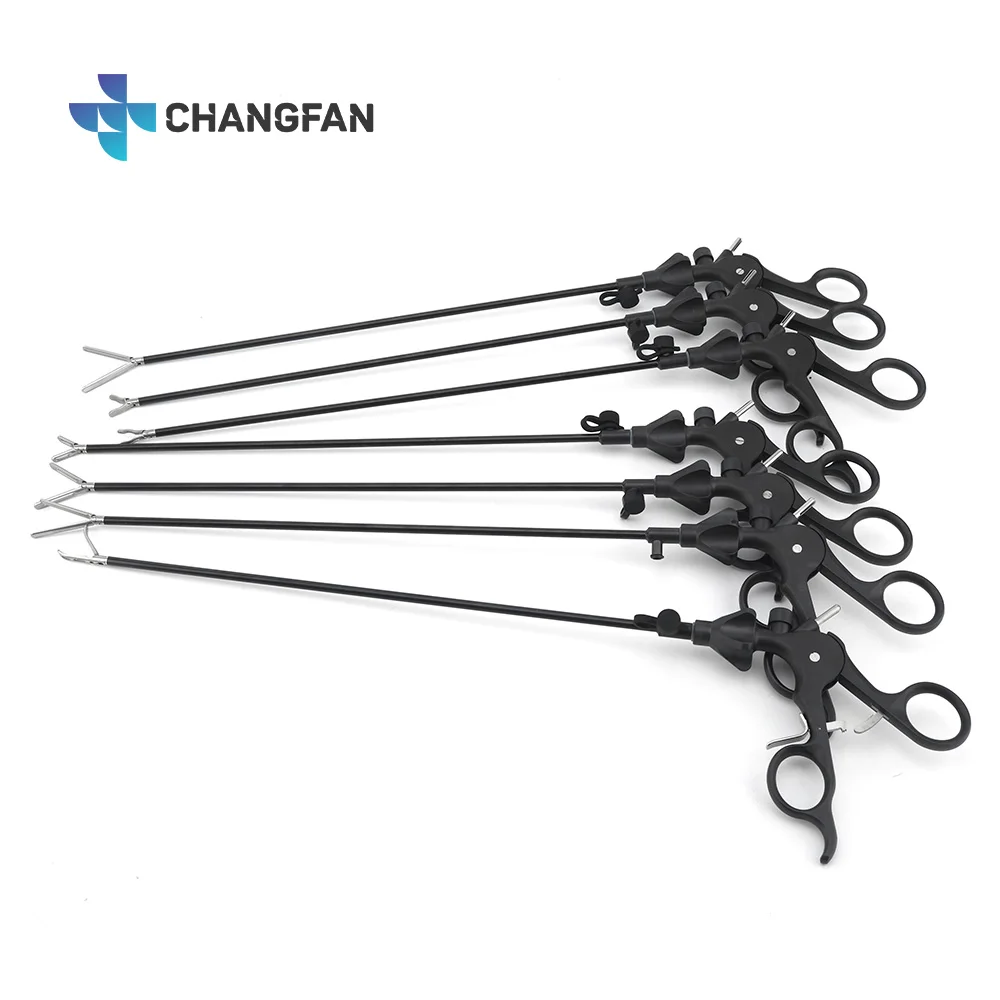 Factory Laparoscopic Surgery Set Reusable Laparoscopic Instruments Scissors Abdominal Surgical Grasper Maryland Laparoscopic