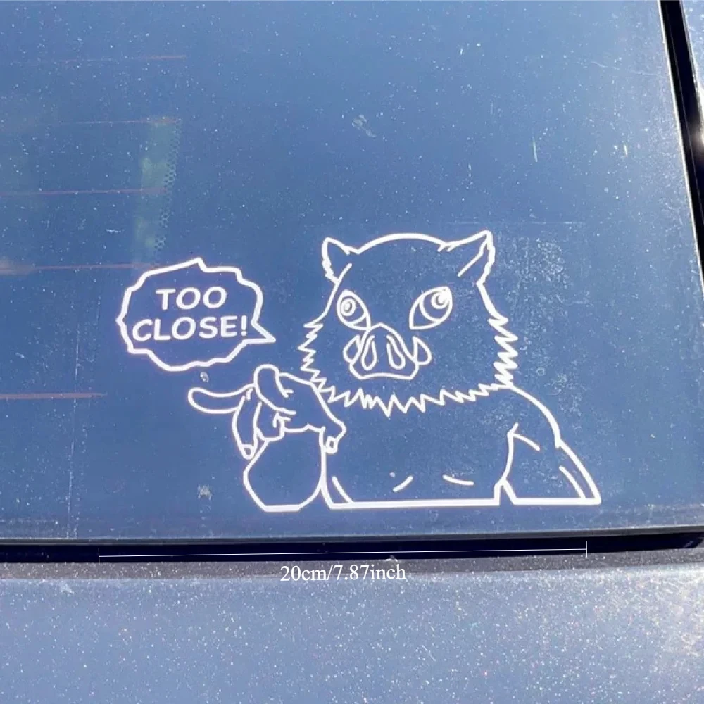 

Водонепроницаемые виниловые ПВХ-наклейки для наружного декора, аниме-стикеры, наклейки на заднее стекло автомобиля, наклейки на бампер автомобиля