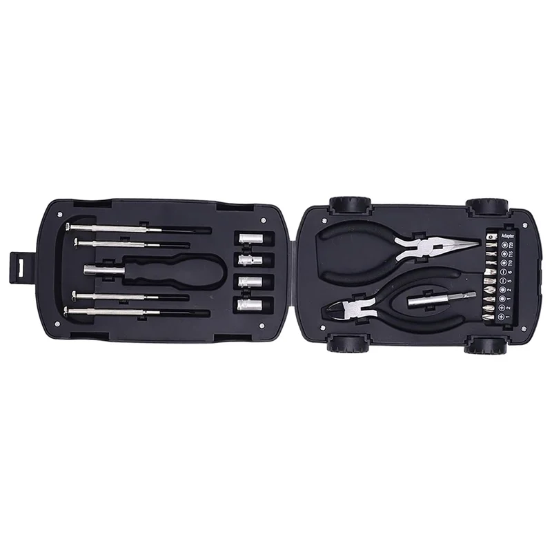 

ABNL Portable Screwdriver Set Portable Carbon Steel Screwdriver Set Repair Tool Forglasses Black