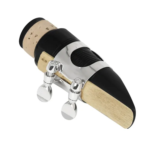 Juego de 4 Uds de boquilla para clarinete, boquilla para clarinete, Kit de boquilla para clarinete de plástico con lengüeta de ligadura, nuevo