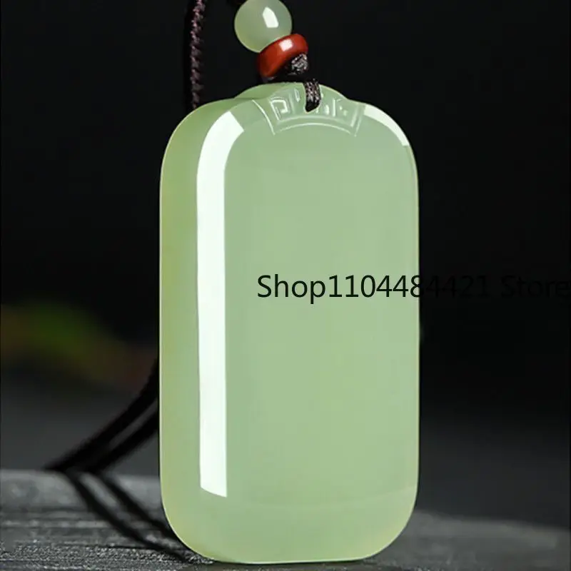 Safe and Sound, Brand Pendant, Male and Female Couples, Jade Pendant, Peace