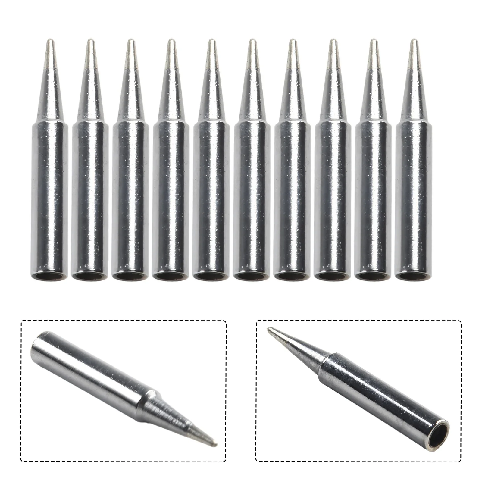 

Comprehensive 13 shape 900M TK/SK/B/I/IS/1C/2C/3C/4C/08D/12D/16D/24D Soldering Iron Tips for Effective Soldering