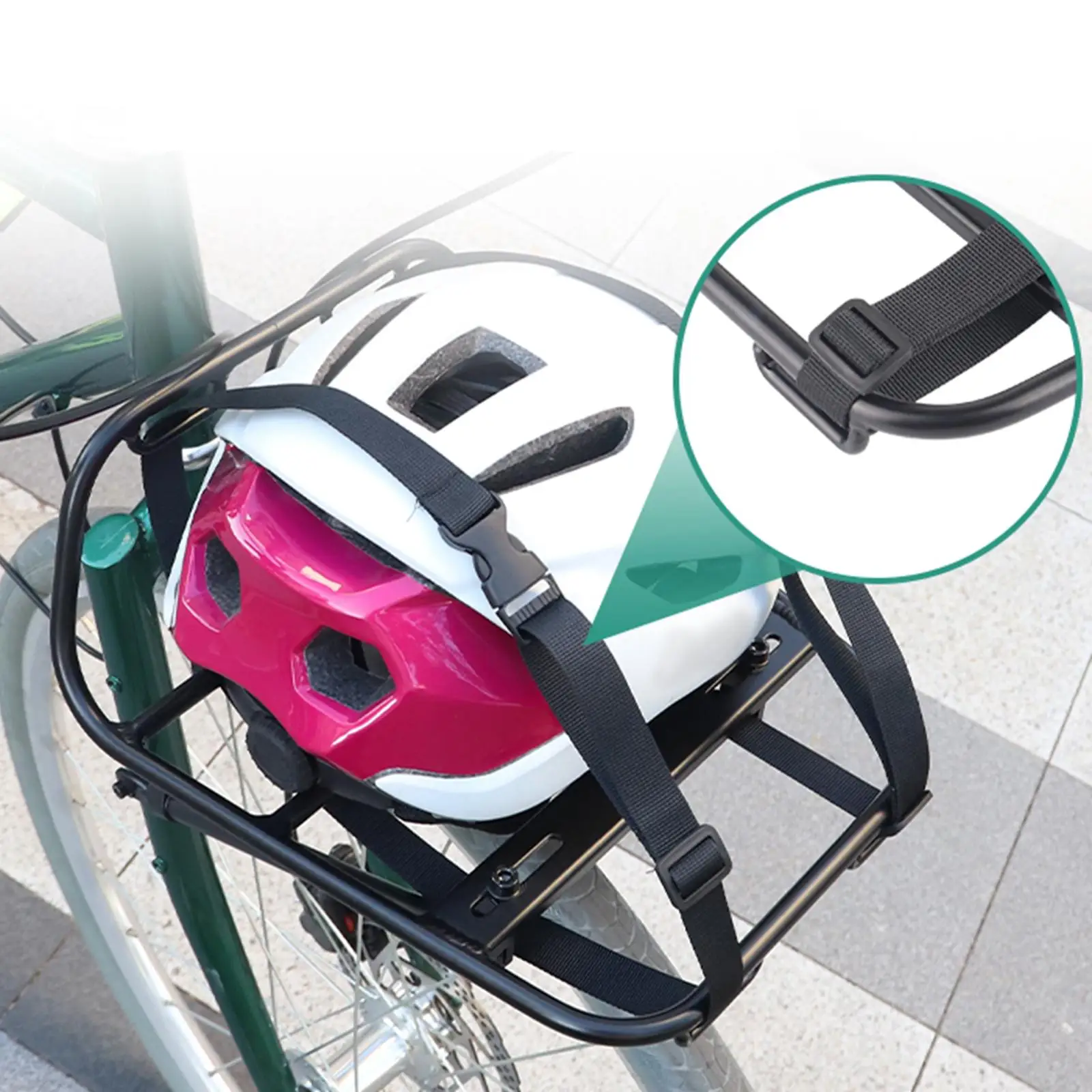 

Устойчивый передний велосипедный багажник из алюминиевого сплава, легко устанавливаемый кронштейн для перевозки багажа, для велотуризма и городских поездок