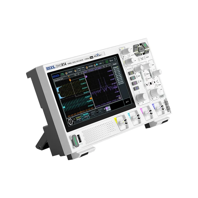 RIGOL Super Light Digital Oscilloscope DHO802/DHO804/DHO812/DHO814 2/4Channel 70/100MHz 12 Bit 1.25GSa/Sec 25MPts Depth