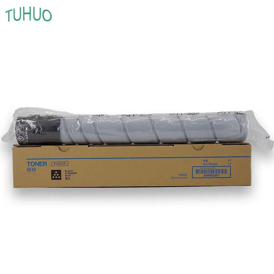 

1PCS/2PCS TN323 Black Toner Cartridge for Konica Minolta Bizhub 227 287 367 Copier