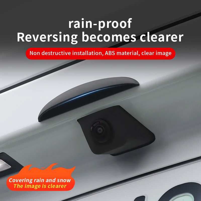 مانعة لتسرب الماء حماية كاميرا خلفية للسيارة غطاء للمطر للسيارات الدراجة سيارة كاميرا الرؤية الخلفية حماية الكسوة غير نافذ للمطر الغبار درع #1
