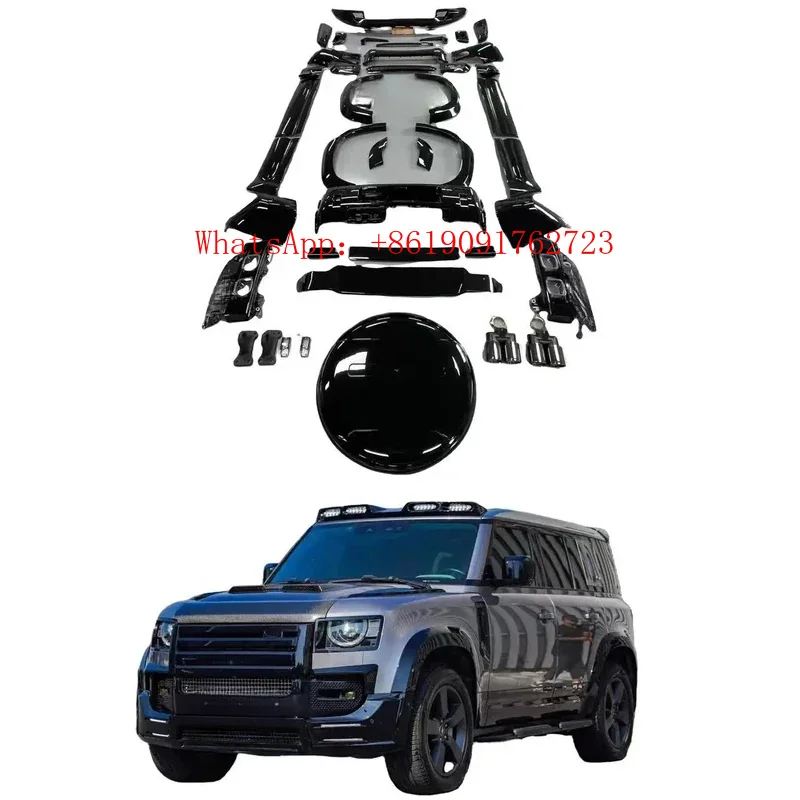 

Высококачественный внедорожный обвес L663 2022 007 черного цвета, автоаксессуары