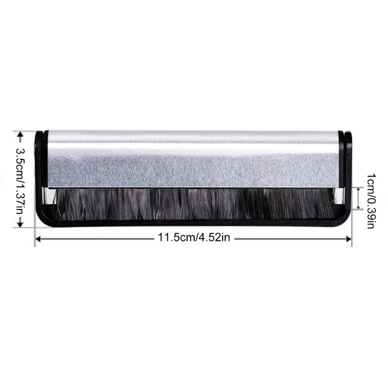Q5WA 2PCS/SET LPS Очистить чистящую ткань и щетка против статического проектирования