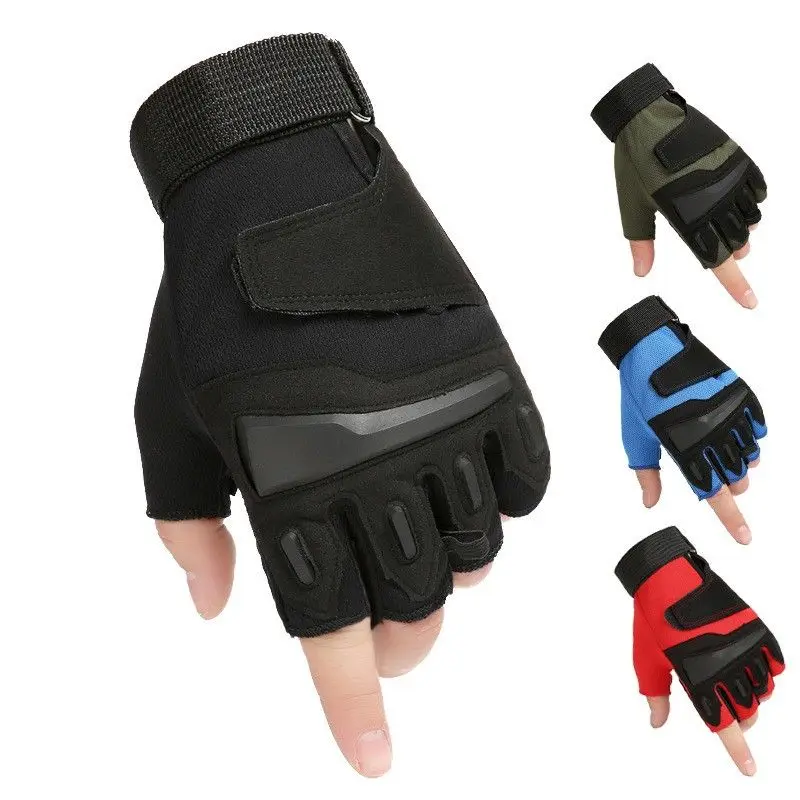

Outdoor Cycling Tactical Fitness Gloves Half Finger Men Women Sports Fitness Anti-slip Wear-resistant Hand Protection