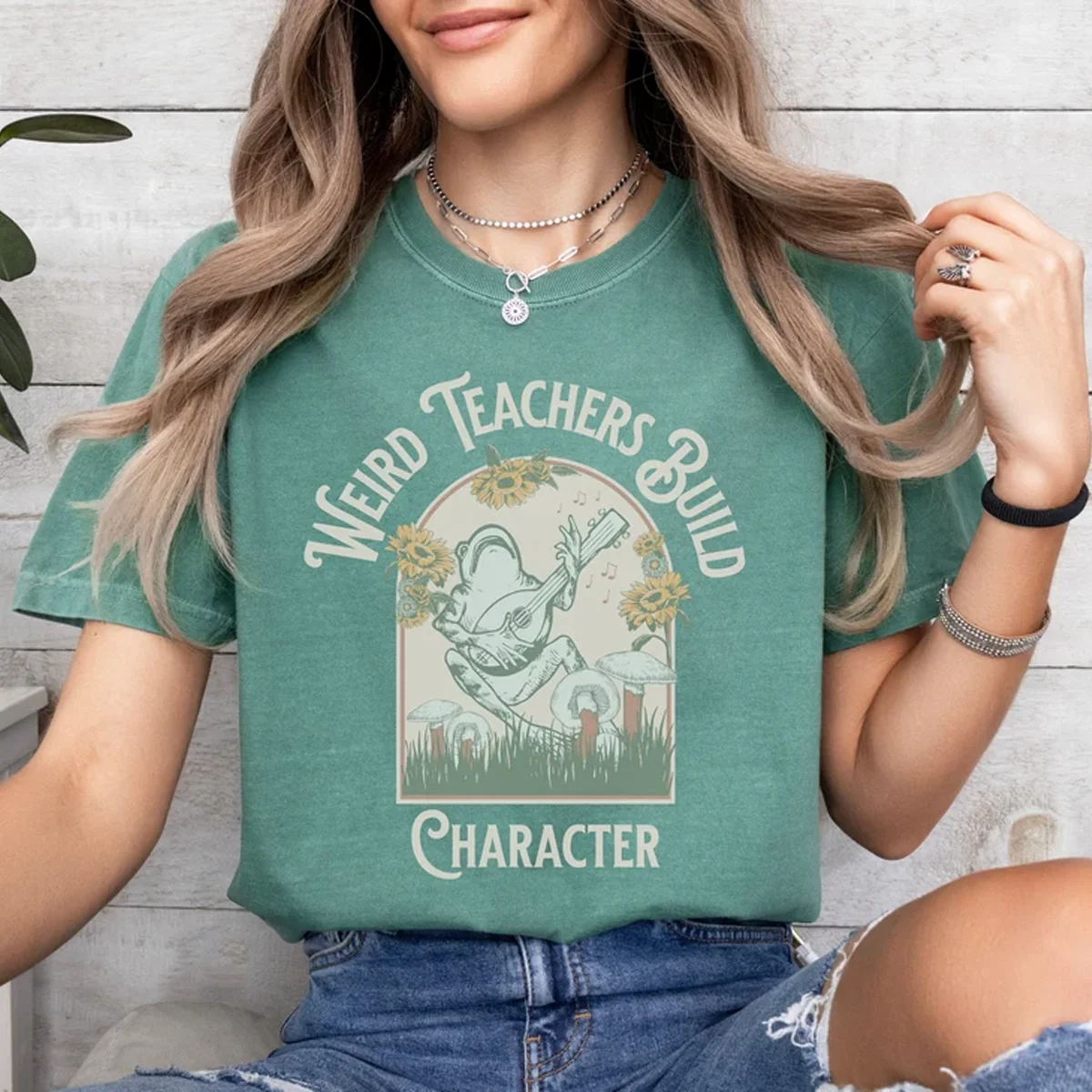 Weird Teachers Build Character Science Teacher Shirt Art Teacher Shirt Music Teacher Shirt Teacher Appreciation Shirt