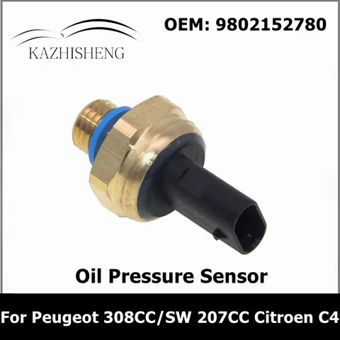 1131K8 9802152780   푸조 3008 308CC/SW C4L RCZ 207CC 시트로엥 C4 DS4 81CP18-01 용 오일 압력 스위치 센서