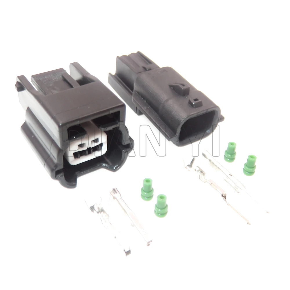 1 Set 2 Way Car ABS Sensor Selaed Socket AC Assembly For Nissan 90980-38851 7282-8851-30 7283-8851-30 Auto Electric Connector
