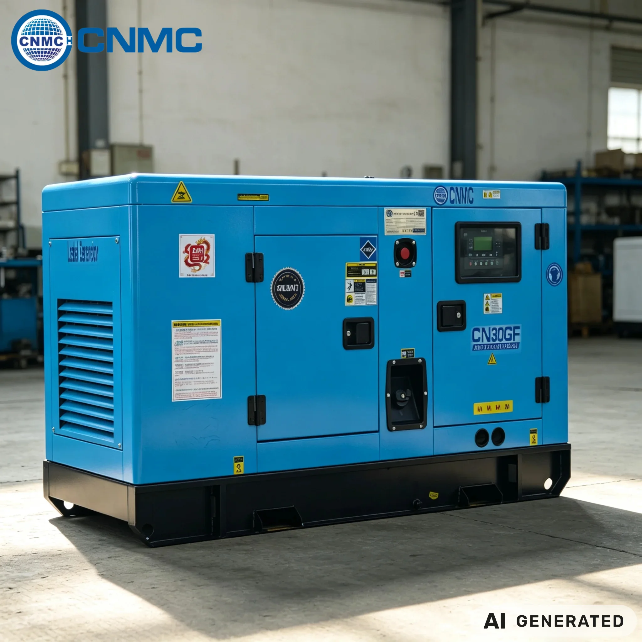 30kw 50kw 80kw Silent Diesel Generator 60HZ Electricity Generator Generator Power 220V 380V CE Certified Factory Use