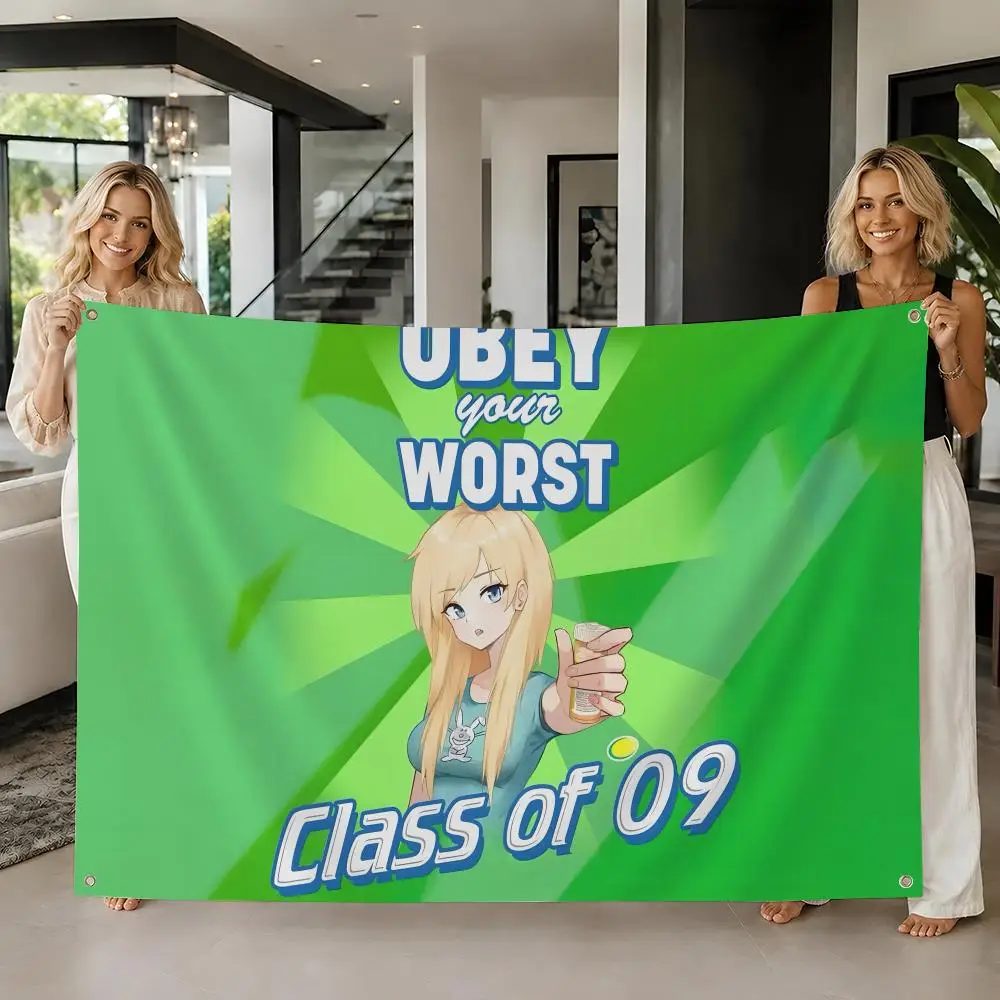 TV Series Class of '09 Flags flag For Room Dorm Camping Picnic Art Style Garage Bar wall Decoration Banner