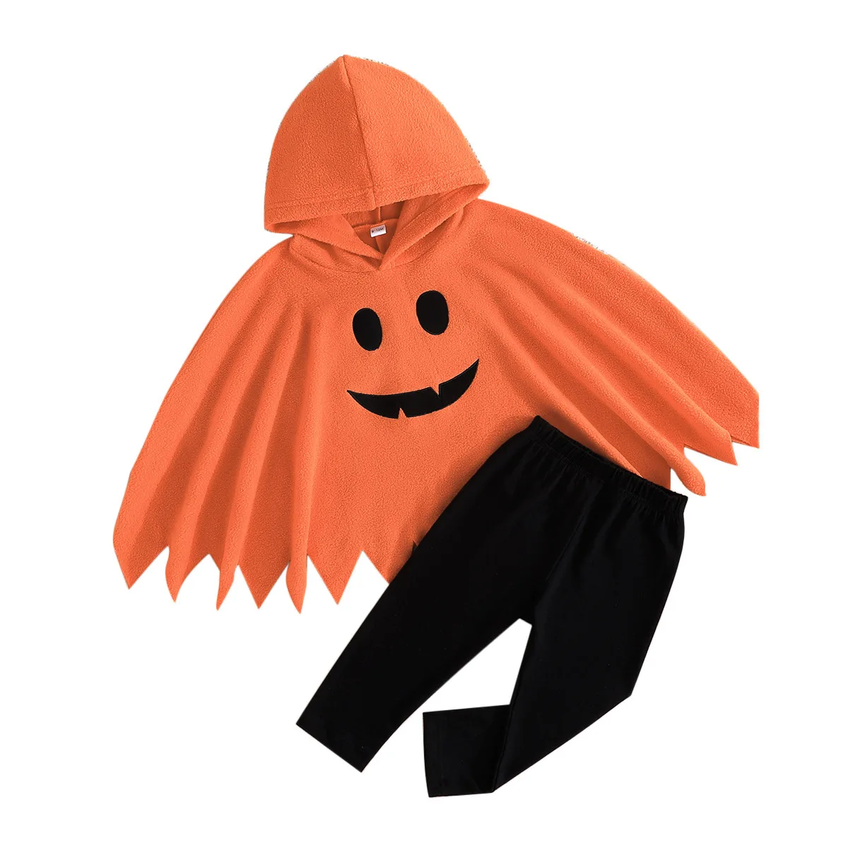 Infant Halloween Ghost Cosplay Costume Baby Hooded Cape Poncho Cloak for Kids Party Dress Up Wear image 5