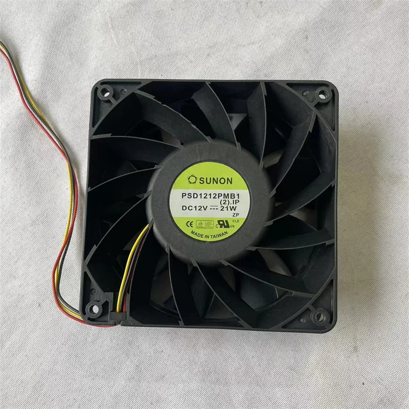 

1238 Fan PSD1212PMB1 12V 21W 3-Wire 120x120x38mm dc axial Fans Server Cooling Fan