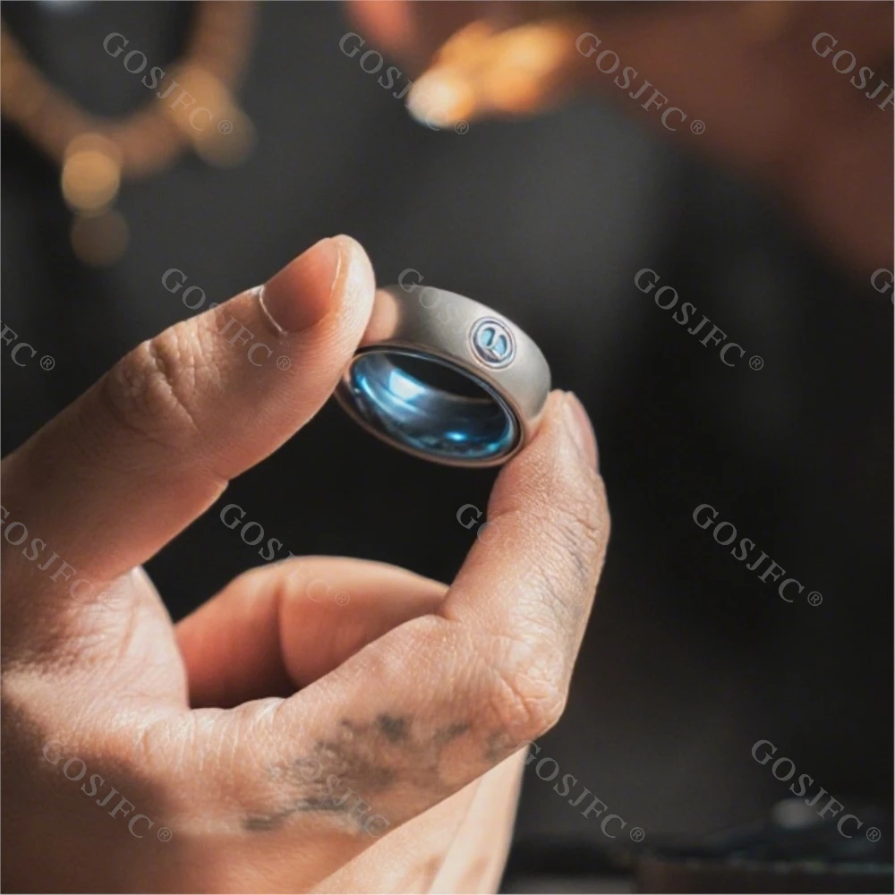 LAUTIE メカニック-I フィジェットリングスパイウォーズシリーズチタン合金ストレスリリーフおもちゃリングスピナーフィジェットおもちゃ大人のための