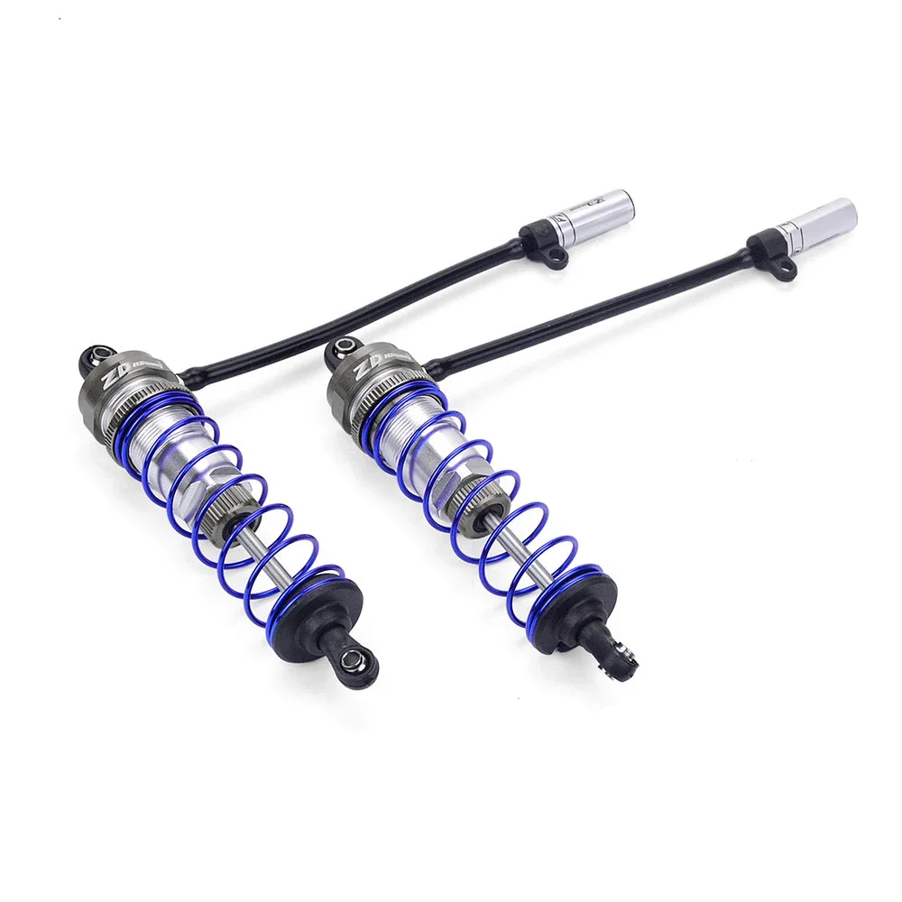 ZD Racing 1/10 DBX-10 DBX10 RC Desert Cars Upgrade Parts Accessories Metal 105MM Rear Shock Absorber With Tubing 7517 7519