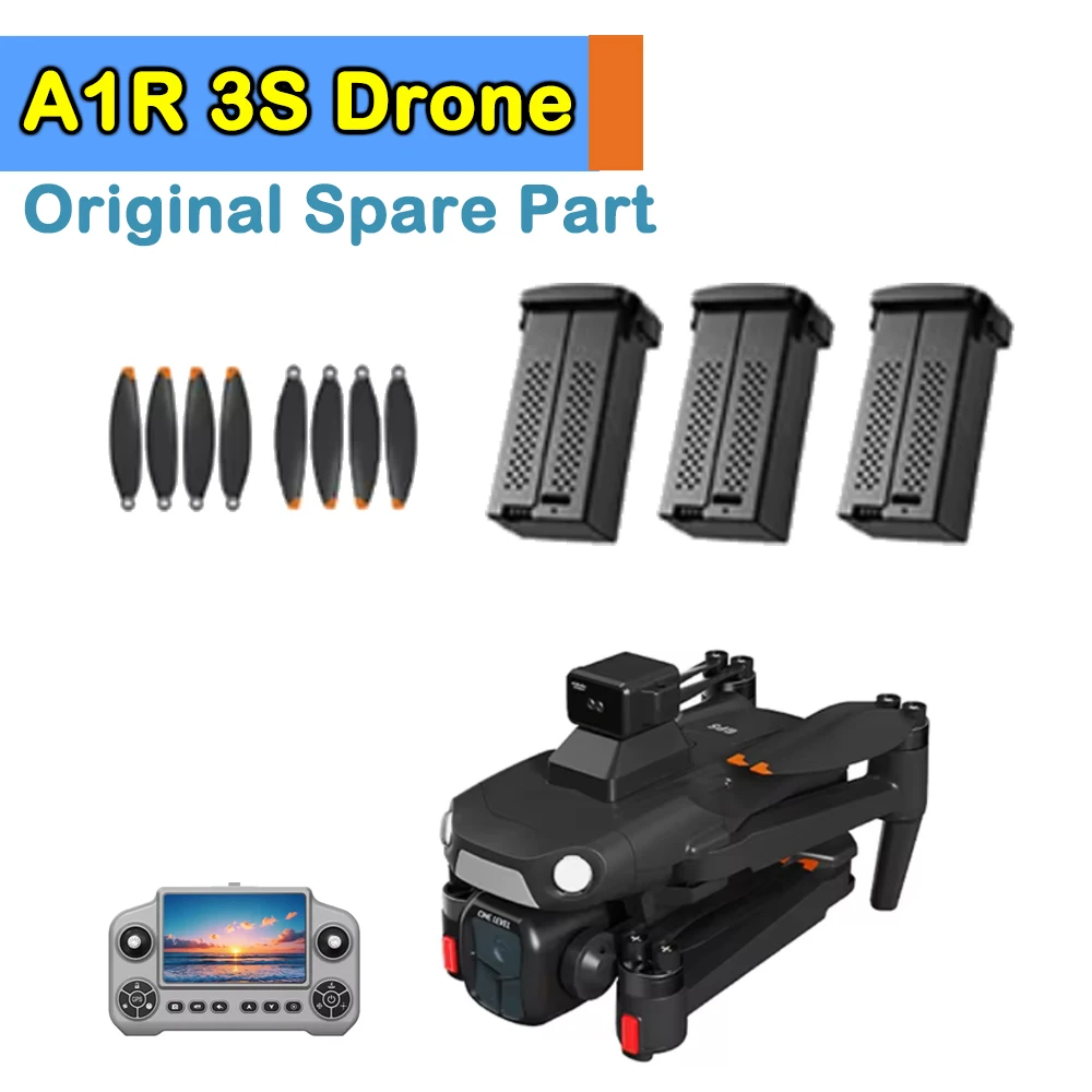 A1R 3S Drone GPS RC Quadcopter Original Spare Part Battery / Propeller Blade Maple Leaf Part Part Accessory