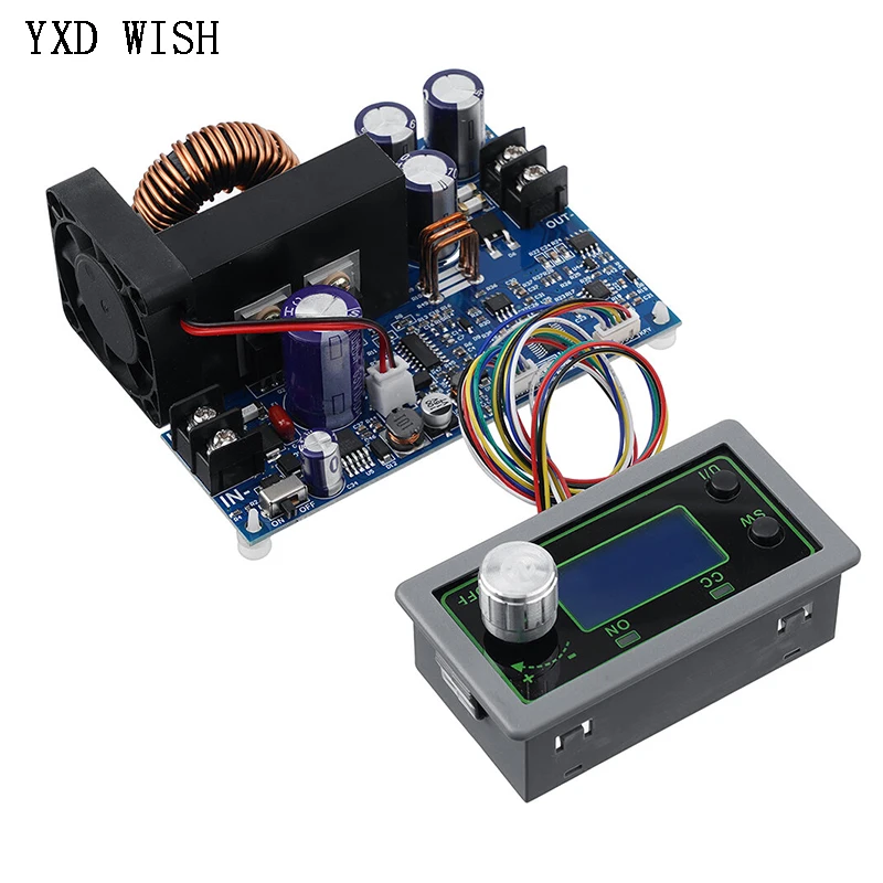 DC-DC Buck Converter Power Supply WZ5020L WZ5012L CC CV Step-down Power Module 50V 20A 1000W Adjustable Voltage Regulated view 2