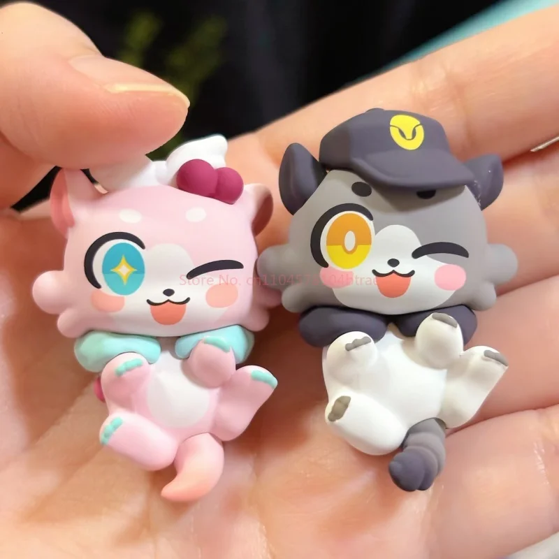 Originale Honkai: Star Rail Ava Woo Ava Woo Serie Chimera Mini Cieco Scatola Decorazione del Desktop Modello Giocattolo Carino Regalo di Compleanno della Ragazza