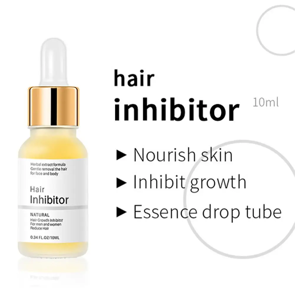 10 ml Haarremmering Serum Natuurlijke Pijnloos Ontharing Hydraterende Schoonheid Cosmetica Lichaam Niet-irriterend Huidverzorging O7y0