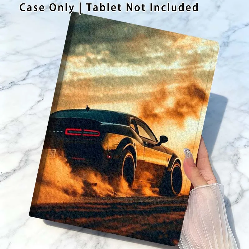 

Creative Sports Car For Xiaomi Poco Redmi Pad 2 4 5 6 6S 7 7S SE Pro Ultra Max 14 11 8.8 11.2 12.5 Inch Tablet Case