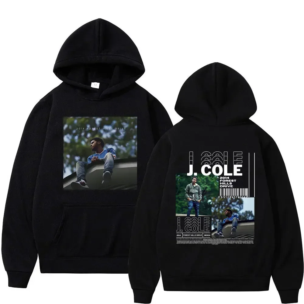 Rapper J.Cole women‘s Forest Hills Drive Print Hoodie Hip Hop Harajuku Women’s Loose Hoody Sweatshirt Fashion Streetwear Hoodies