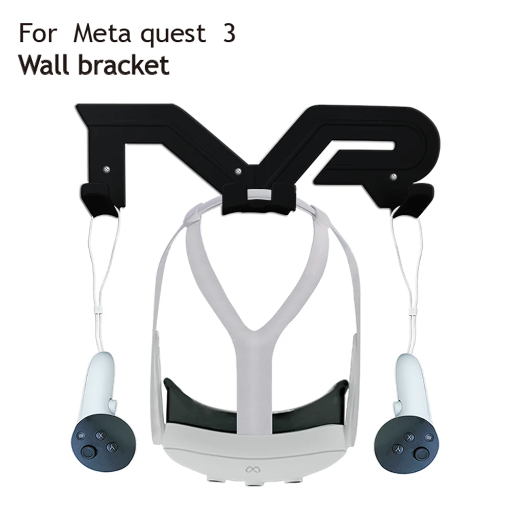 For META quest 3 Glasses Holder Wall Mount Virtual Reality Headset Accessories Universal Stand hook Bracket