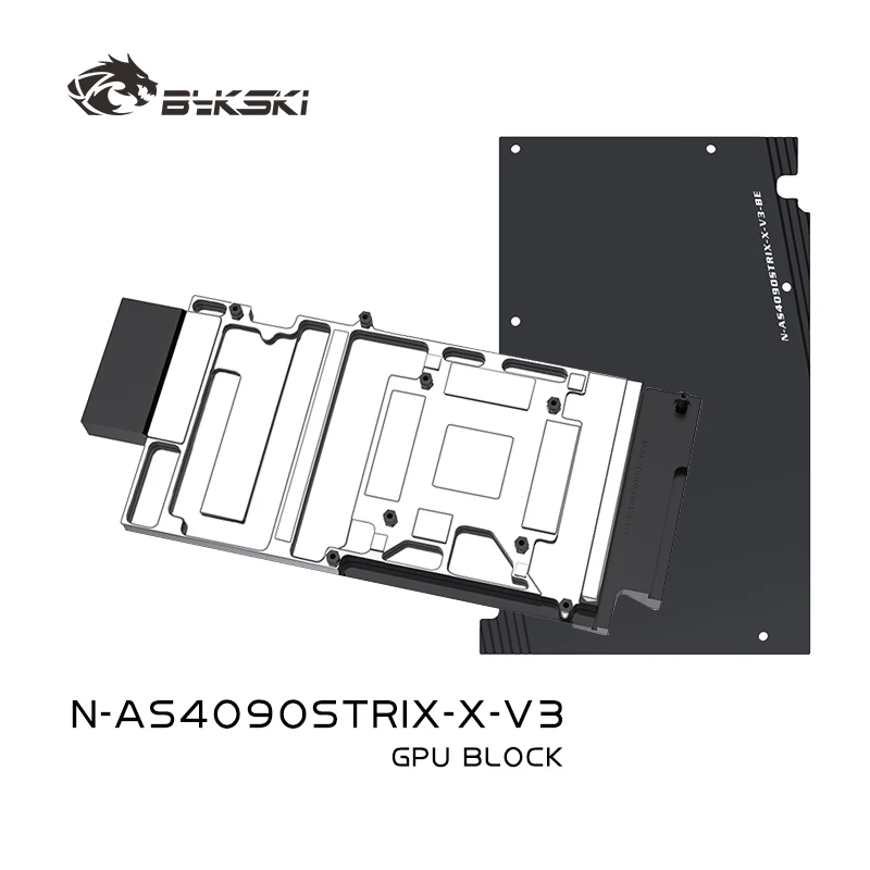

Bykski N-AS4090STRIX-X-V3 GPU Block for ASUS TUFGAMING/ROG STRIX RTX4090 Video Card Water Cooling/AI Intelligence Deep Learning
