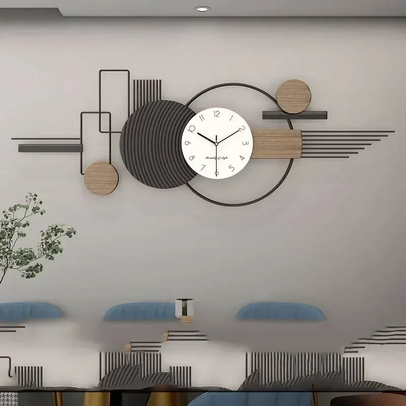 Silent Digital Wall Clocks Bedroom Kids Big Smart Digital Clock Wall Girls Items Orologio Daparete Living Room Furniture