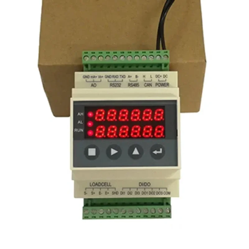 Guide Rail Weighing Indicator Controller With 4-20MA And 0-10V BST106-M60S[L]