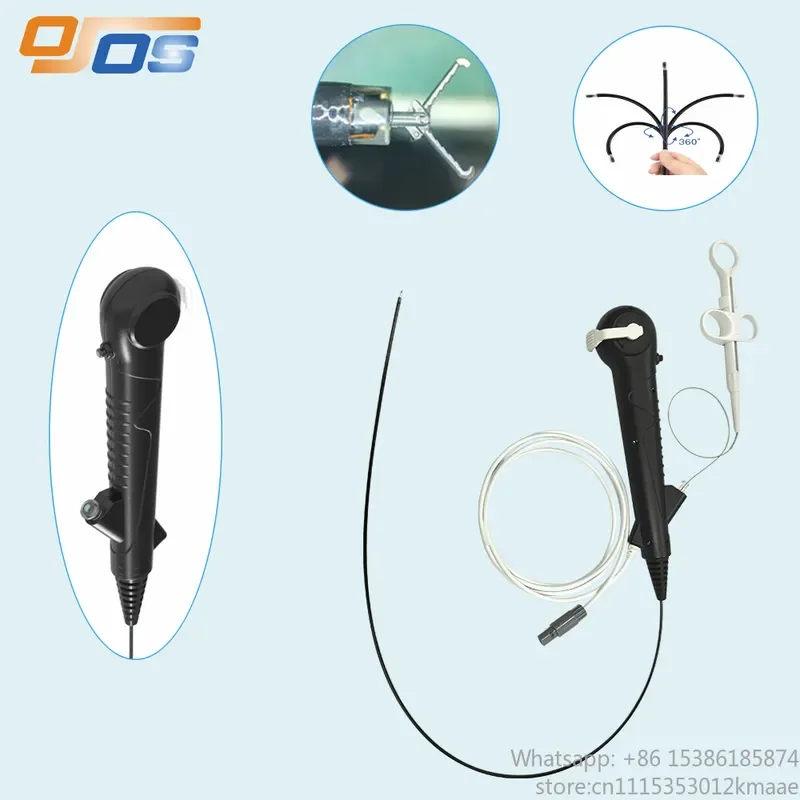 Vequyn 7.5FR Single-Use Flexible Ureteroscope, CMOS Sensor, 160K Resolution, Portable Lightweight Endoscope