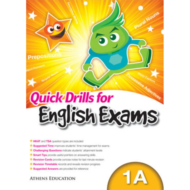 

Быстрые сверла для английских экзаменов 1A 2012, Ed Athens Education, Гонконгская образовательная книга Co LTD 9789881926609, книга