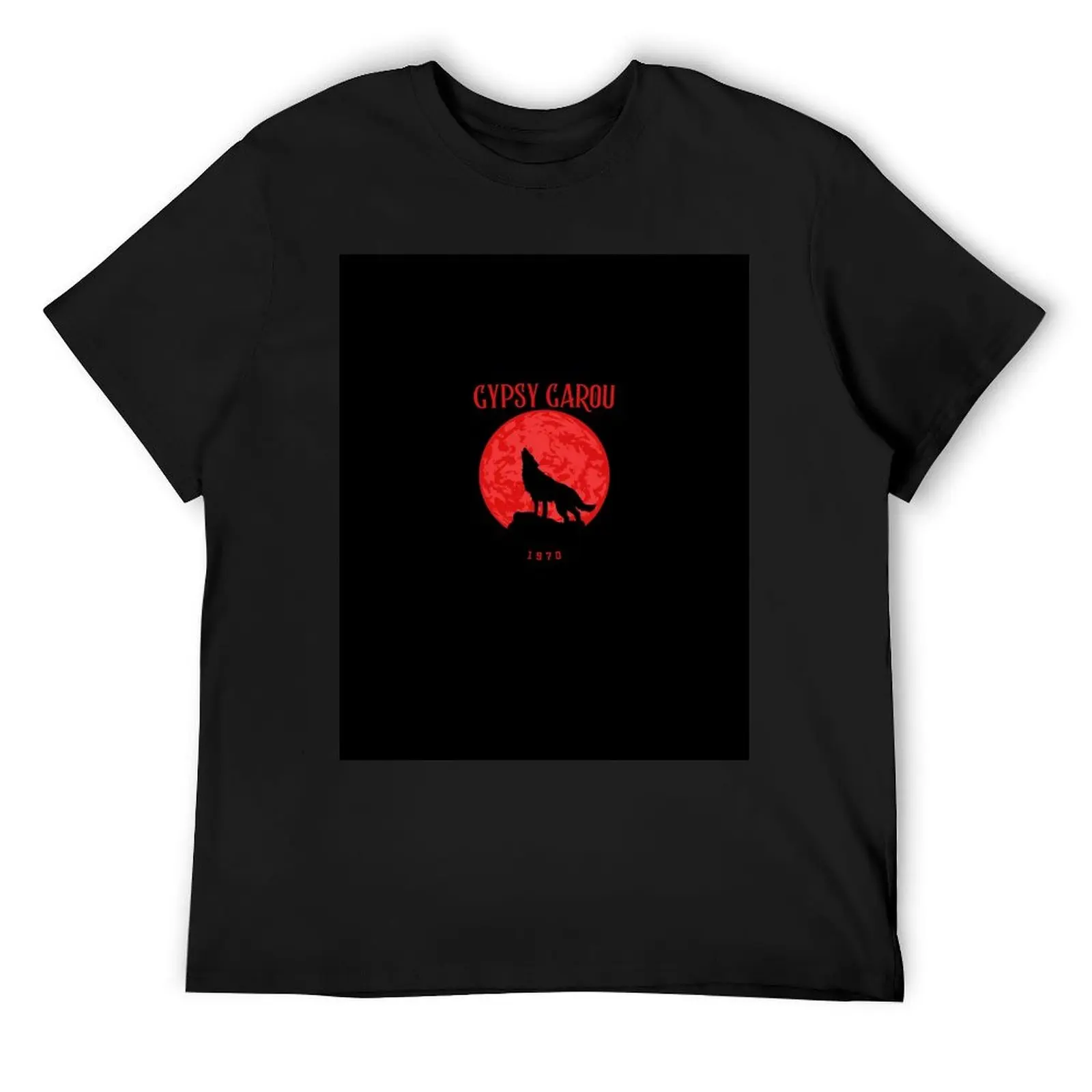 

GYPSY GAROU 1970 in RED T-Shirt vintage anime shirt anime t shirts men graphic t shirts