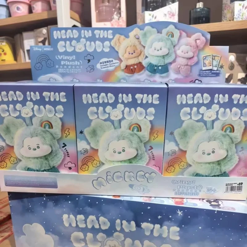 

Новое поступление, серия Disney Mickey Cloudland, виниловая игрушка, слепая коробка, милая декоративная фигурка, модное украшение для дома, коллекционная