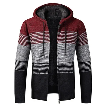 LEGIBLE 2025 Men's Sweaters Autumn Winter Wool Zipper Cardigan Sweaters Man Casual Knitwear Sweatercoat Male 5