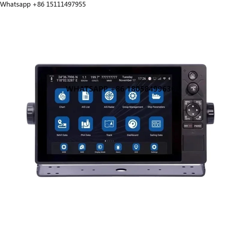 Xinuo XN60 Yacht 10.1 Touch Multi-function Display MFD Class B AIS GNSS GPS Marine Electronics Navigation Communication