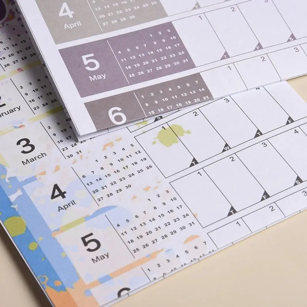 Agenda Schedule 2025 Wall Calendar Planner Organizing Planning To Do List 2025 Wall Hanging Calendar 365 Days Memo Pad