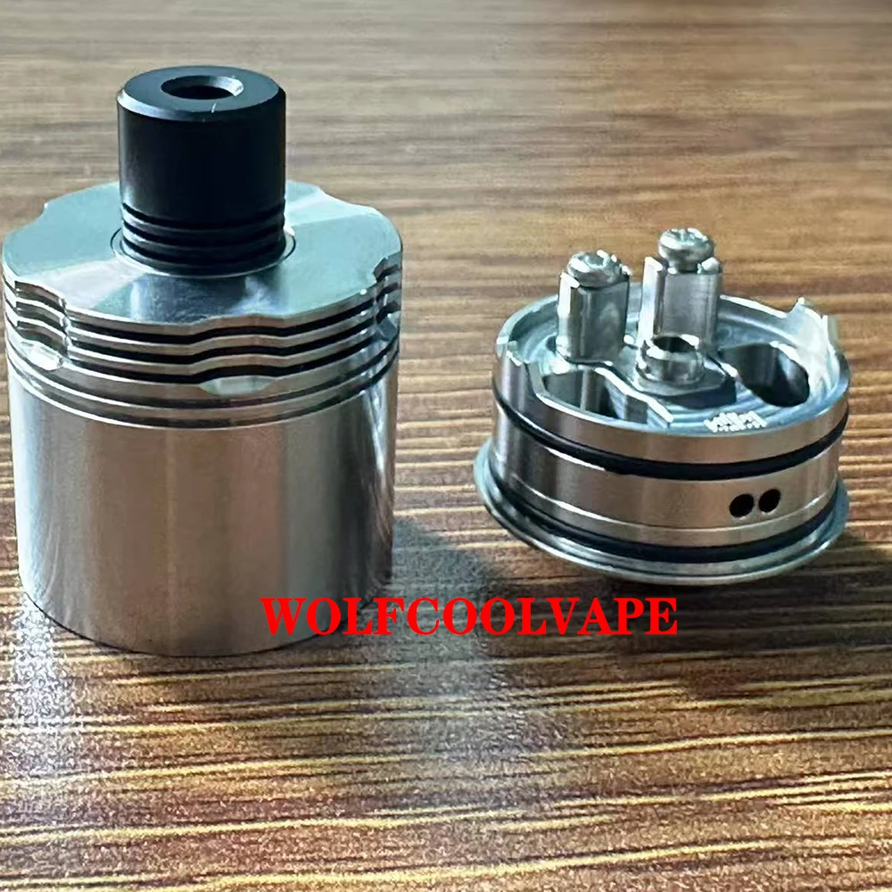Wolfcoolvape 415 RDA Kaze Style Rebuildable Atomizer RDL MTL with BF Pin Air Inserts 0.9x2 1.0x2 1.0mm 1.4mm RBA Vape Tank