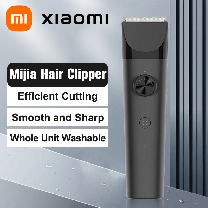 Xiaomi Mijia เครื่องตัดผม IPX7กันน้ำเครื่องตัดผมชายไร้สายแบบมืออาชีพ