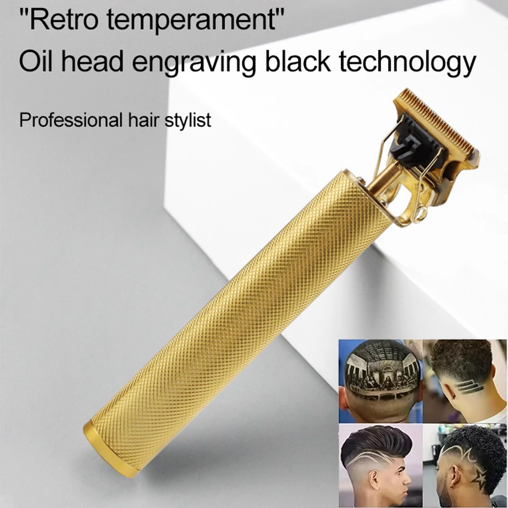 

Мужской триммер для бороды, Лидер продаж, электрическая машина для стрижки волос, перезаряжаемая машинка для стрижки волос, парикмахерская электробритва для мужчин, машинка для стрижки волос