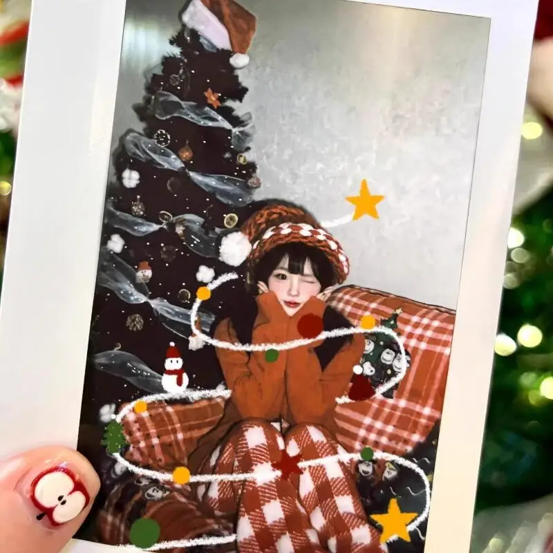 حار أنيمي مرحبا كيتي منامة السراويل Kawaii الكرتون المرأة منامة عيد الميلاد نمط ملابس خاصة الفتيات الشتاء الدافئة ملابس خاصة الهدايا