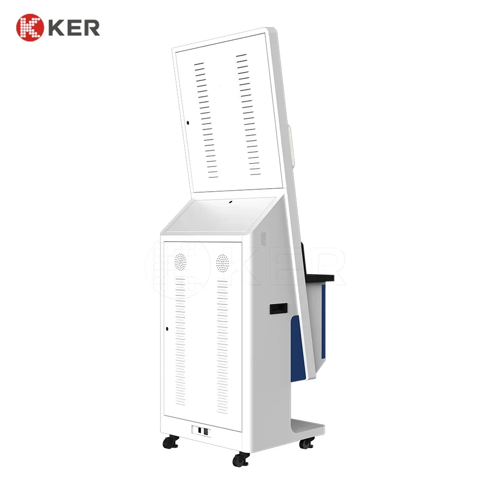 Touch screen self-service Schermo LCD industriale Biglietto Rapporto self-service multifunzione Raccogliere il chiosco terminale