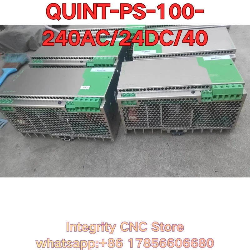 Second-hand QUINT-PS-100-240AC/24DC/40 PLC module function test is normal 2938879