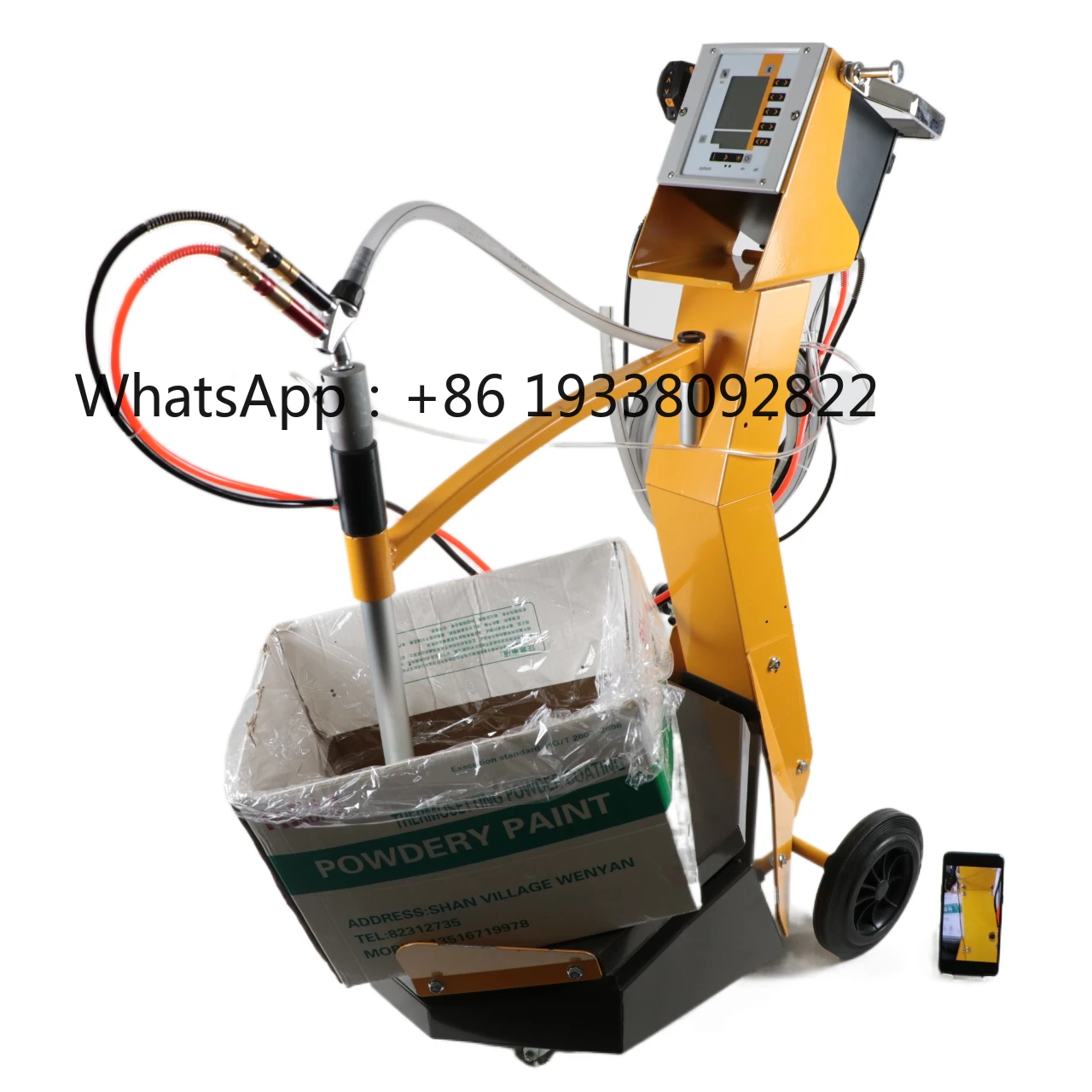 

2026-Vibration Powder Absorbing Powder Spraying Equipment Plasticizing Machine for Metal Surface Plastic Powder Sprayed Evenly